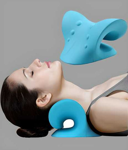 Neck Relaxer | Cervical Pillow | Neck & Shoulder Support for Pain Relief