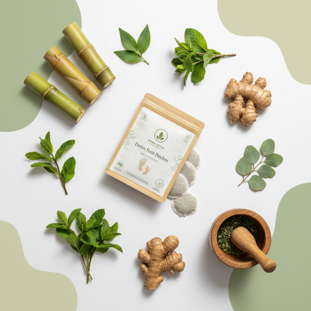 Herbal Ingredients Flat Lay