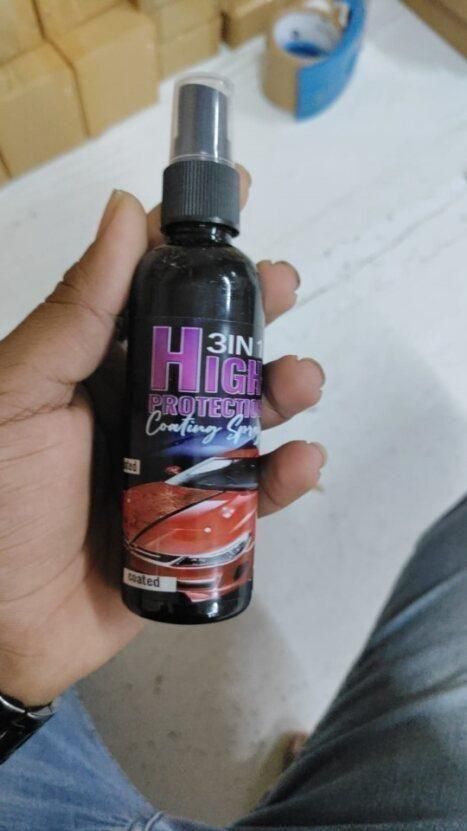 3 in 1 High Protection Quick Car Ceramic Coating Spray - Car Wax Polish - Buy 1 Get 1 Free Today